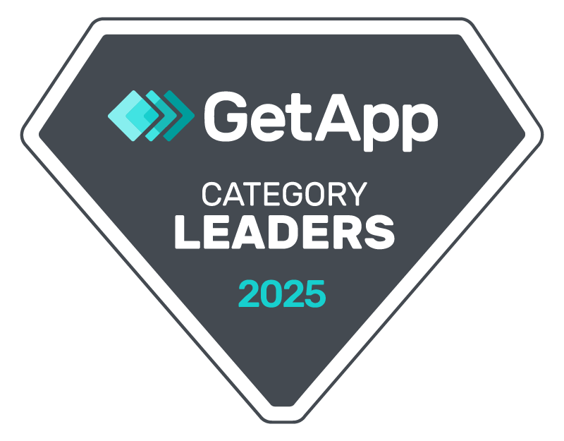 GetApp Category Leaders 2025 badge