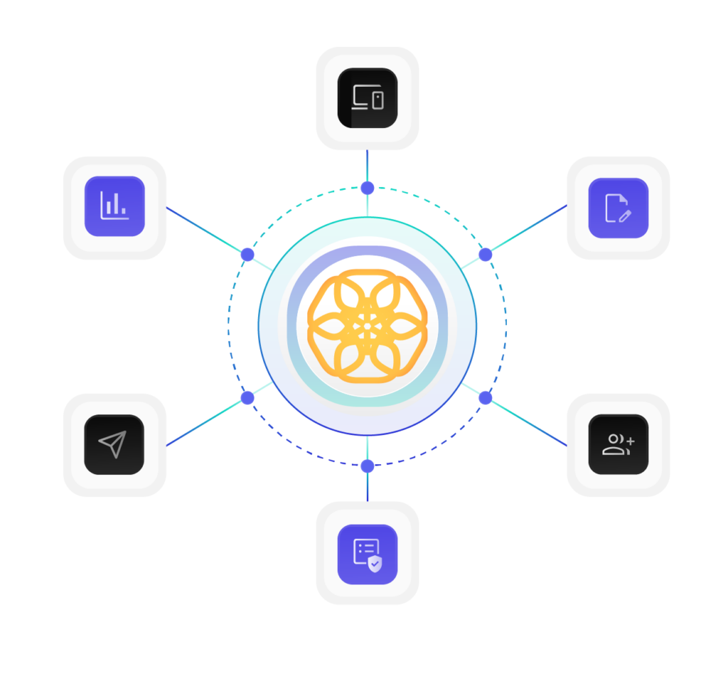 Diagram of the Quire reporting workflow, from field capture through drafting, review and final delivery
